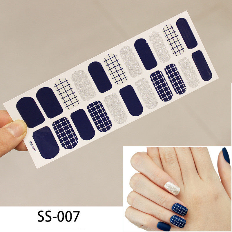 3D Laser Nagelstickers – Goud & Kleur