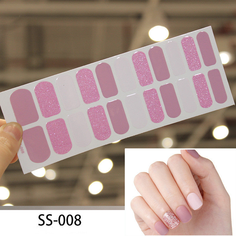 3D Laser Nagelstickers – Goud & Kleur