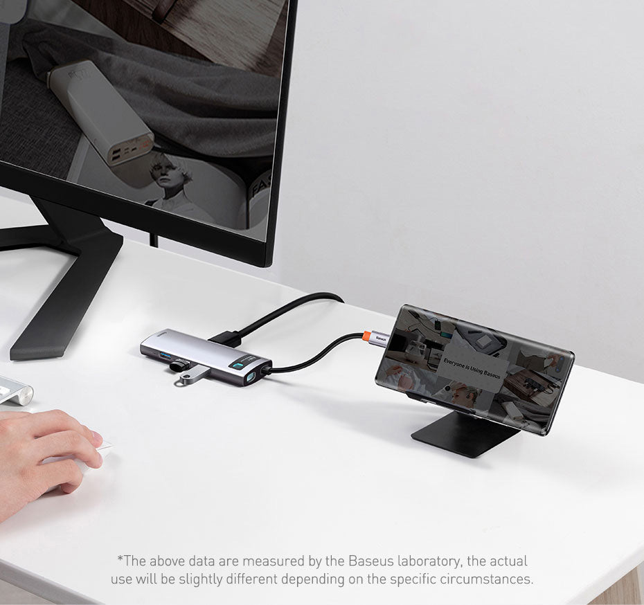 USB-C Hub 8-in-1 – HDMI & USB 3.0