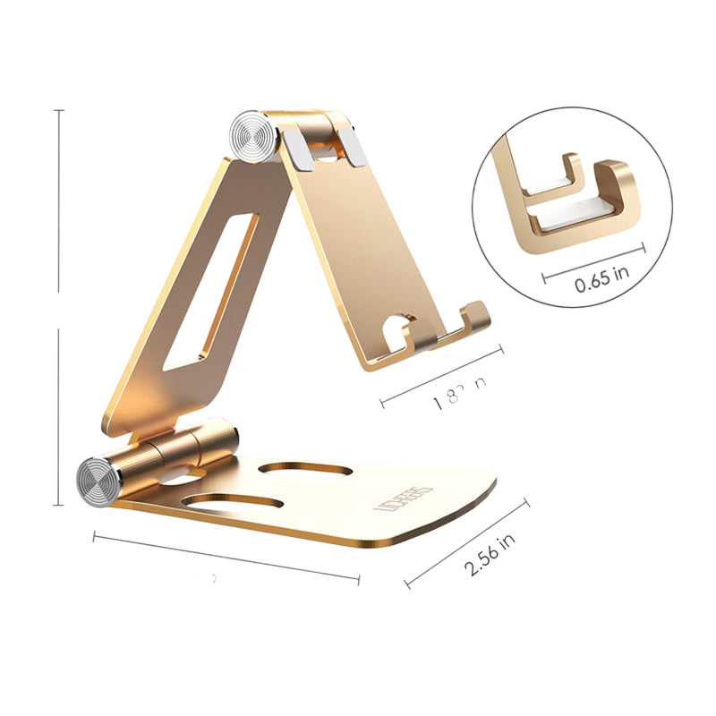 Verstelbare Aluminium Telefoon & Tablet Standaard