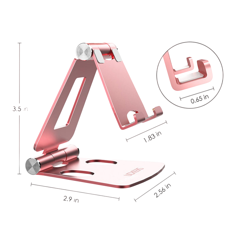 Verstelbare Aluminium Telefoon & Tablet Standaard